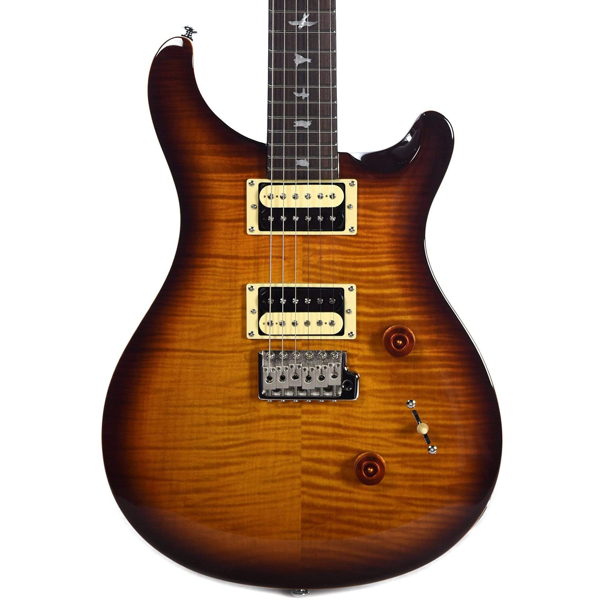 paul reed smith prs se custom 24 tobacco sunburst push/pull tone control Used Paul Reed Smith SE