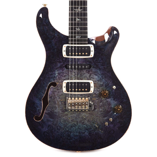 PRS 2021 NAMM Limited Private Stock Modern Eagle V Semi-Hollow Burl Maple Natural Electric Guitars / Solid Body