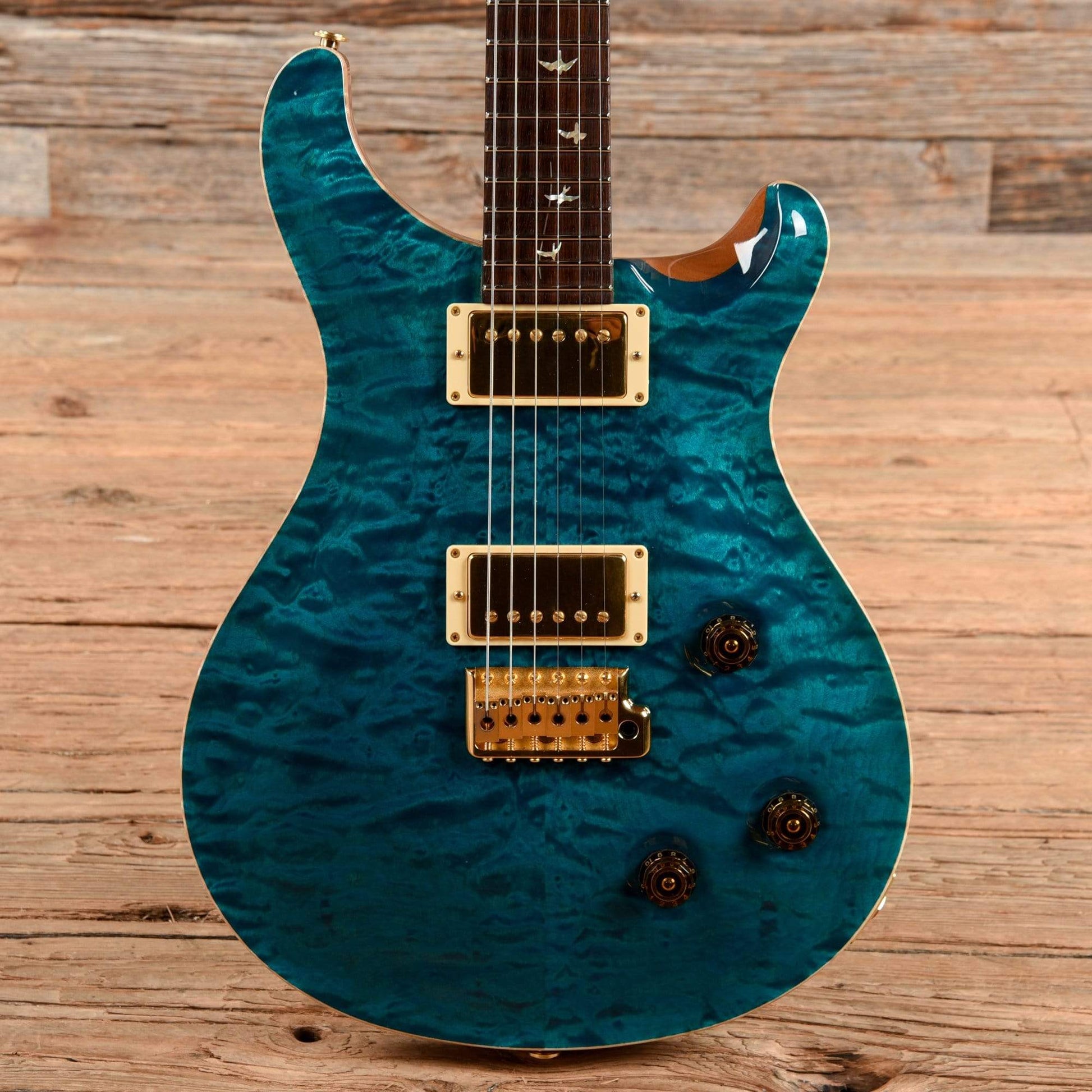 PRS 20th Anniversary Custom 22 Artist Package w/Brazilian Rosewood Fretboard Blue Matteo 2007 Electric Guitars / Solid Body