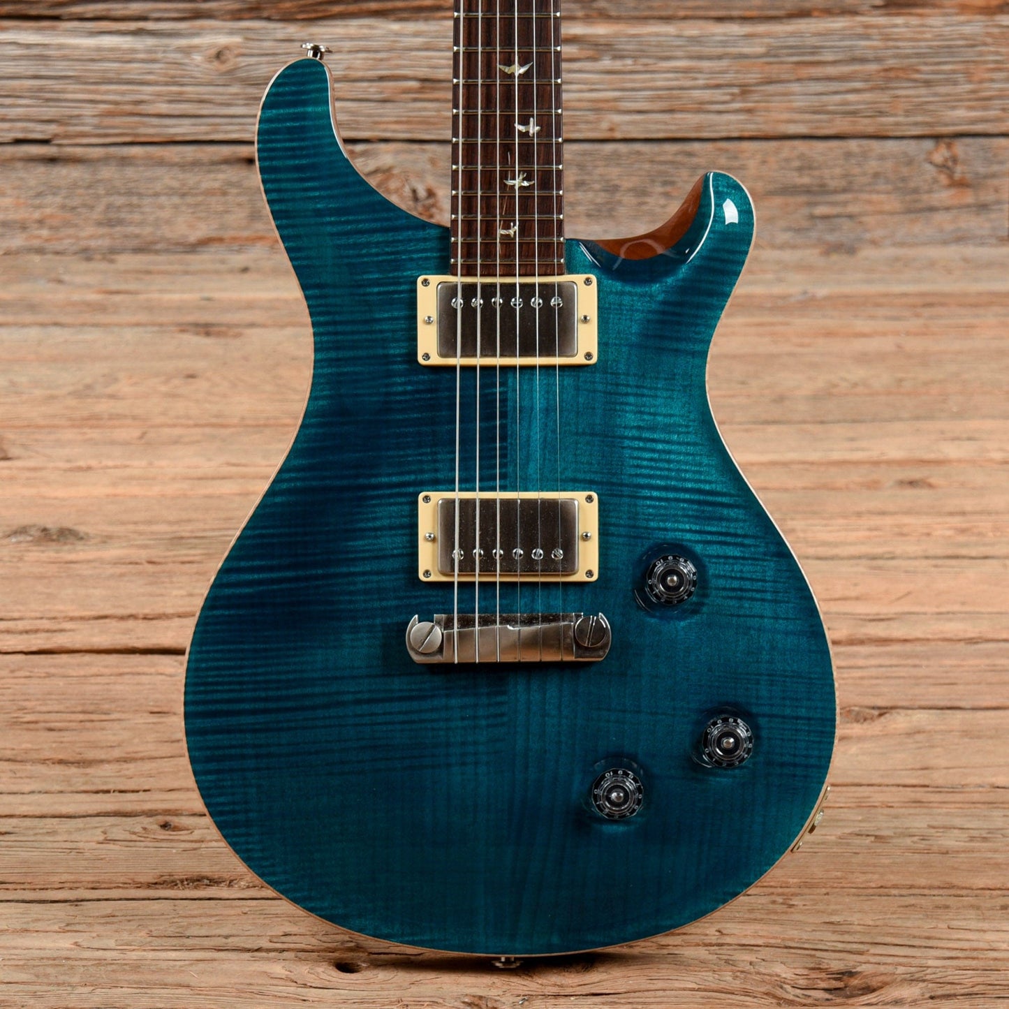PRS 20th Anniversary Custom 22 Stoptail 10-Top Blue Matteo 2005 Electric Guitars / Solid Body