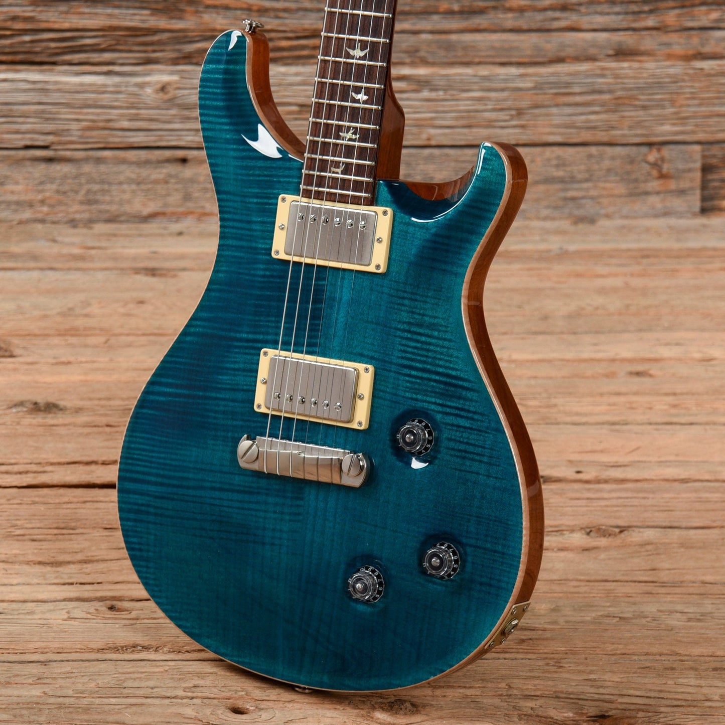PRS 20th Anniversary Custom 22 Stoptail 10-Top Blue Matteo 2005 Electric Guitars / Solid Body