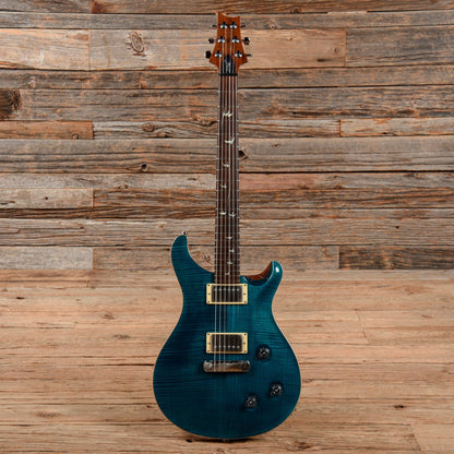 PRS 20th Anniversary Custom 22 Stoptail 10-Top Blue Matteo 2005 Electric Guitars / Solid Body
