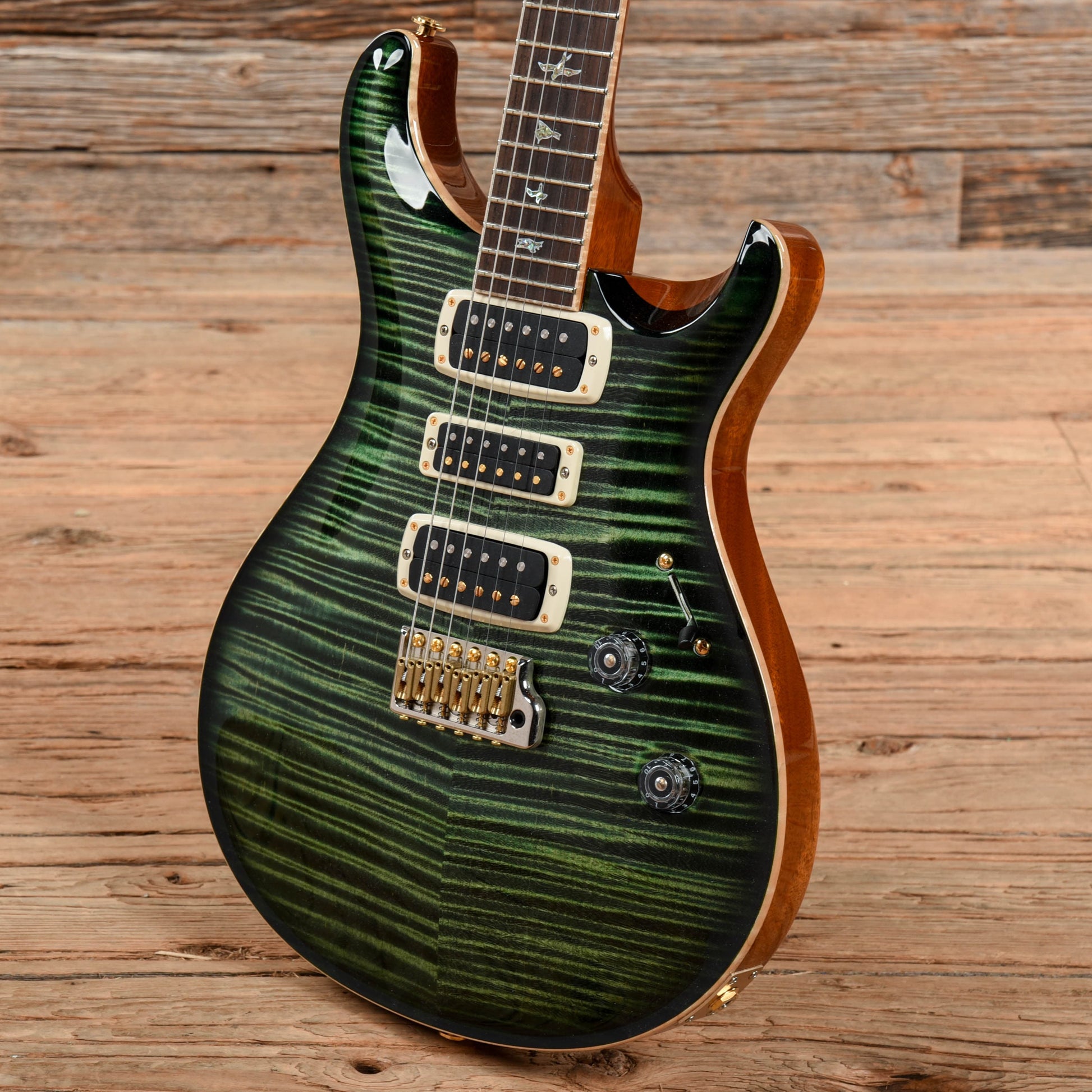 PRS 20th Anniversary Limited Private Stock Sage Smoke Burst 2016 Electric Guitars / Solid Body