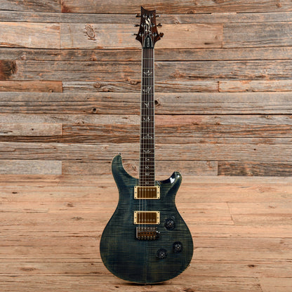 PRS 25th Anniversary Custom 24 Transparent Blue 2010 Electric Guitars / Solid Body