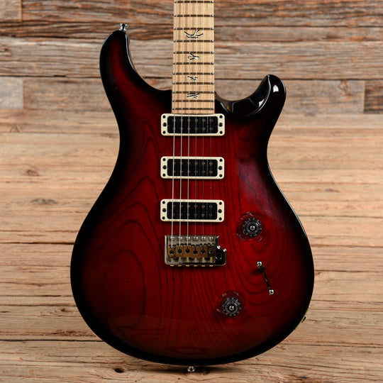 PRS 25th Anniversary Swamp Ash Special Narrowfield Fire Red Burst 2010 Electric Guitars / Solid Body