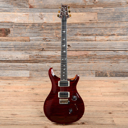 PRS 30th Anniversary Wood Library Custom 24 10 Top w/Brazilian Rosewood Fretboard Red Tiger 2015 Electric Guitars / Solid Body