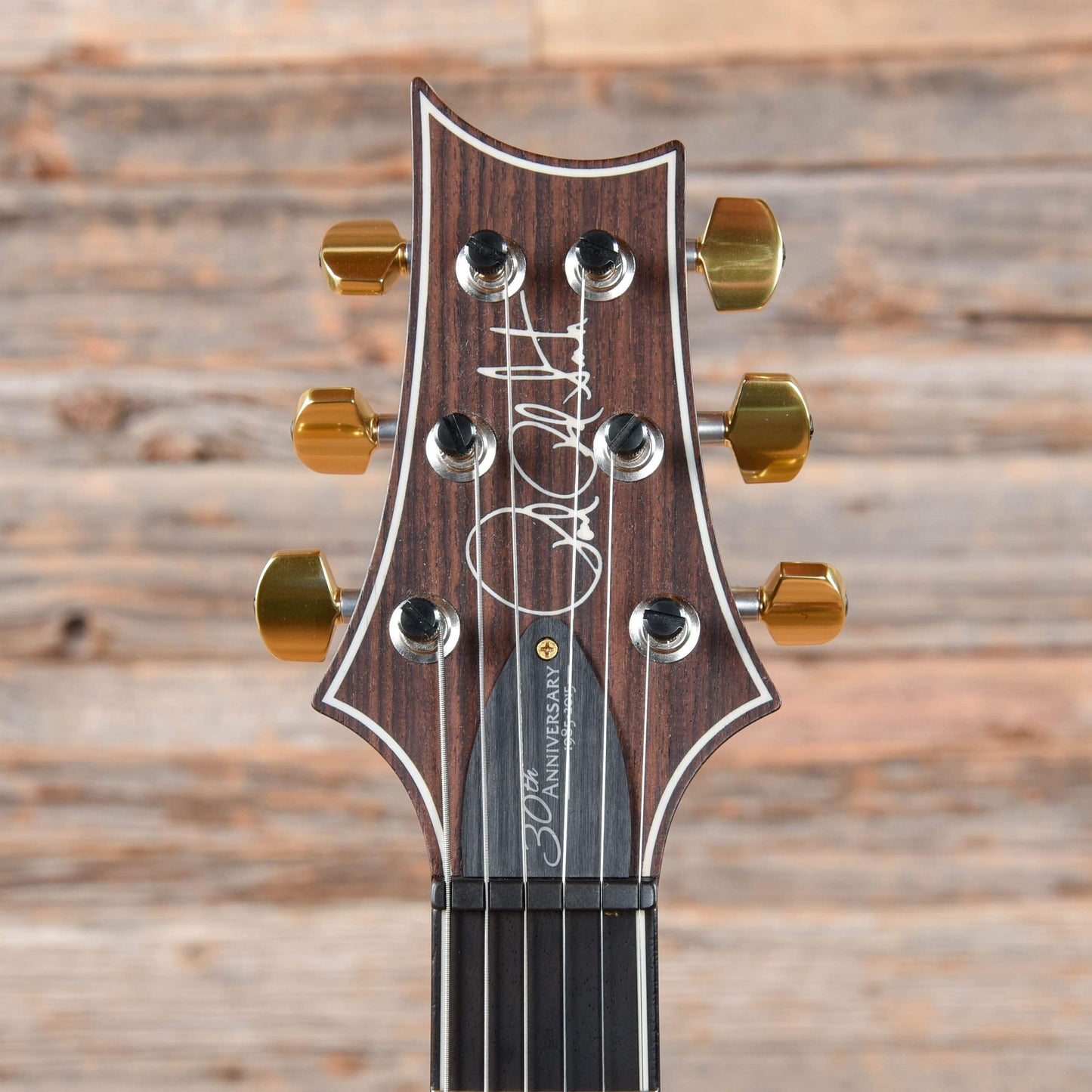 PRS 30th Anniversary Wood Library Custom 24 10 Top w/Brazilian Rosewood Fretboard Red Tiger 2015 Electric Guitars / Solid Body