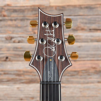 PRS 30th Anniversary Wood Library Custom 24 10 Top w/Brazilian Rosewood Fretboard Red Tiger 2015 Electric Guitars / Solid Body