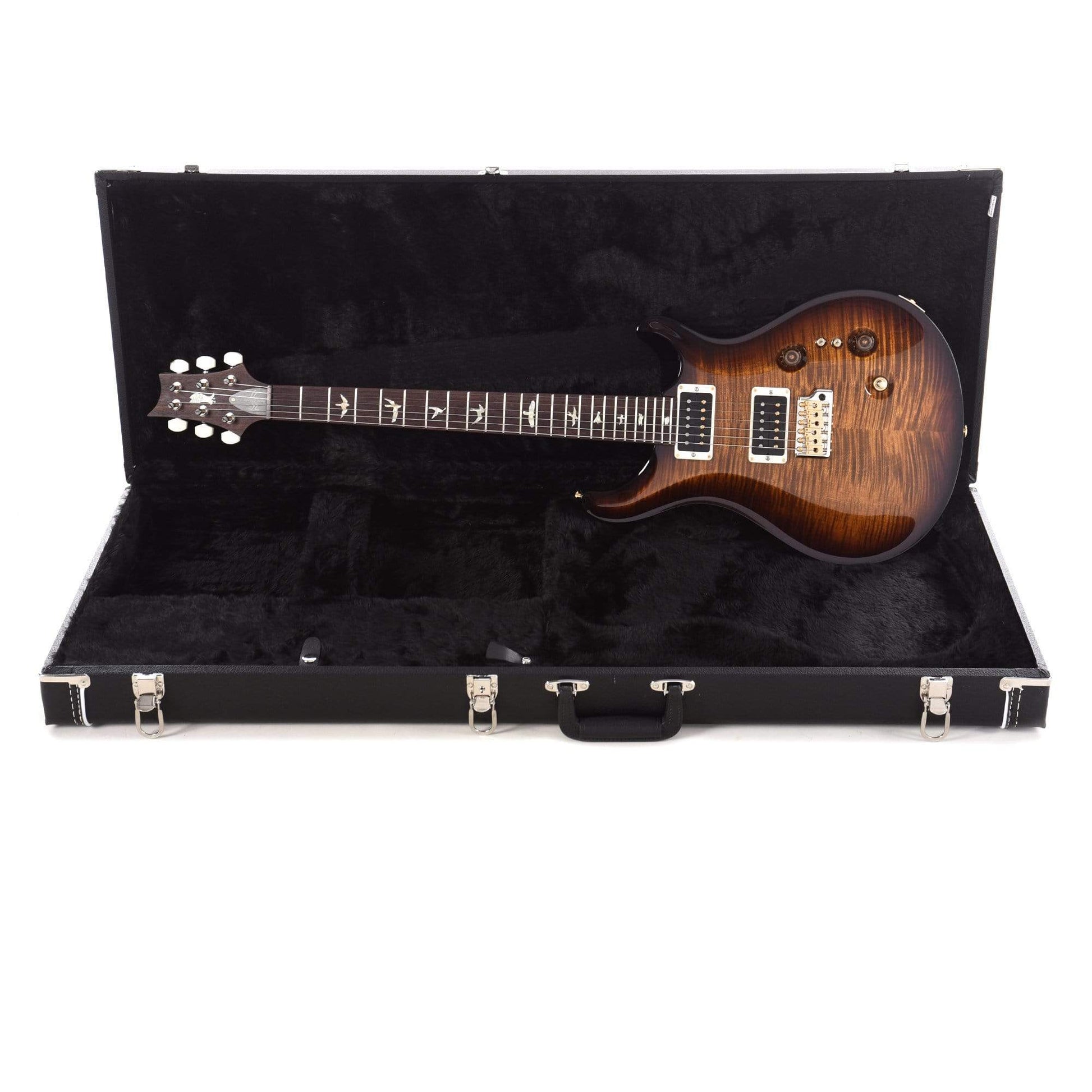 PRS 35th Anniversary Custom 24 10 Top Black Gold Burst Electric Guitars / Solid Body