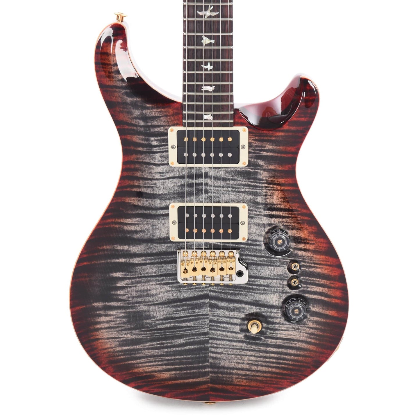 PRS 35th Anniversary Custom 24 10 Top Charcoal Cherry Burst Electric Guitars / Solid Body