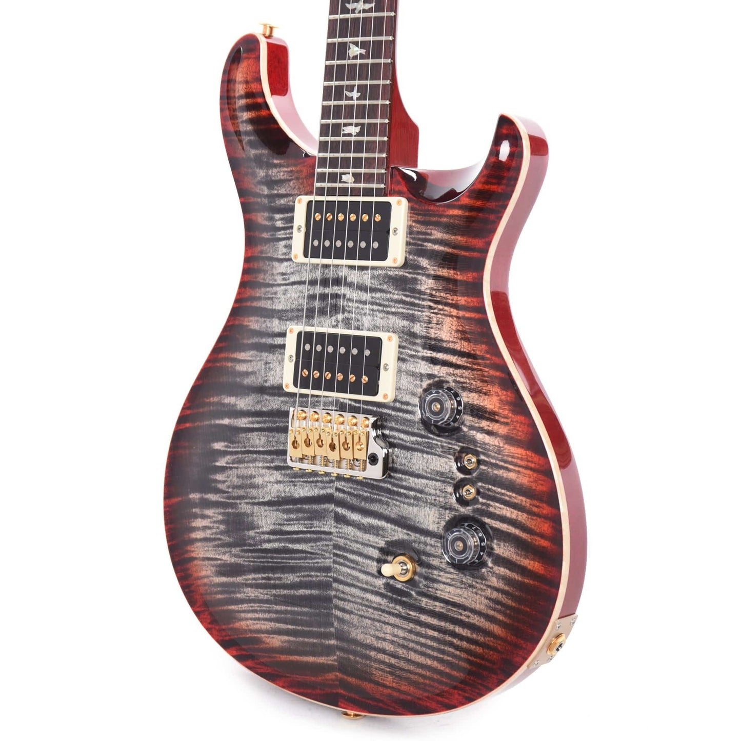 PRS 35th Anniversary Custom 24 10 Top Charcoal Cherry Burst Electric Guitars / Solid Body