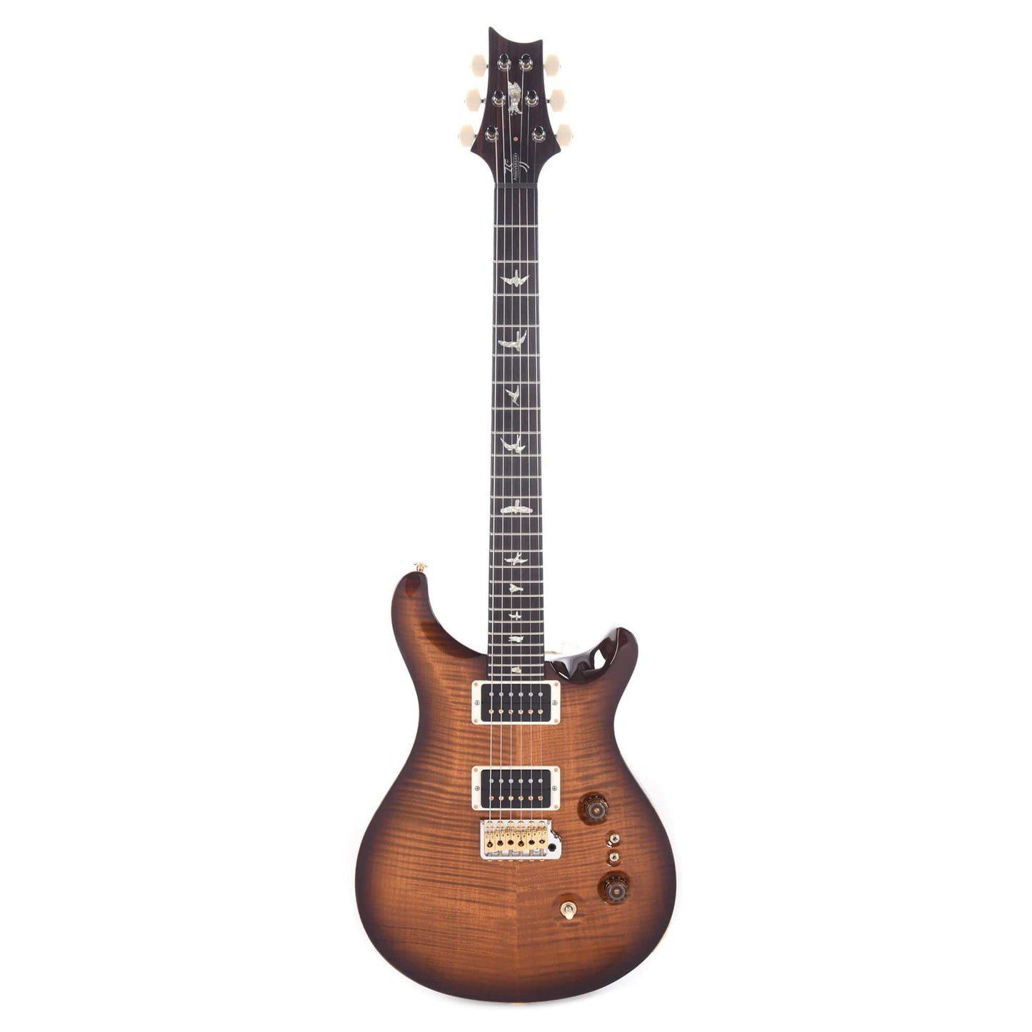 PRS 35th Anniversary Custom 24 10 Top Custom Color Vintage Smoked Burst Electric Guitars / Solid Body