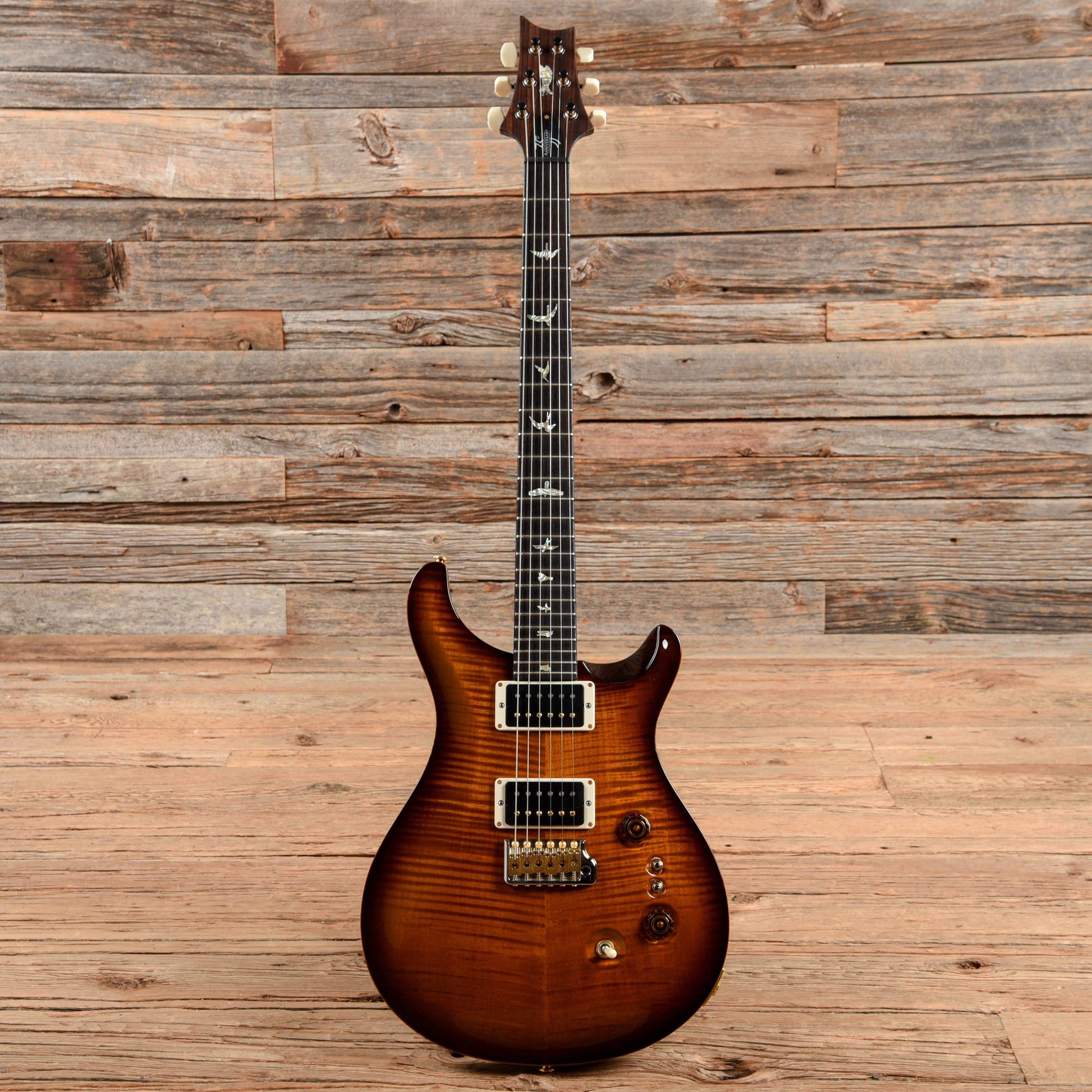 PRS 35th Anniversary Custom 24 10 Top Custom Color Vintage Smoked Burst Electric Guitars / Solid Body