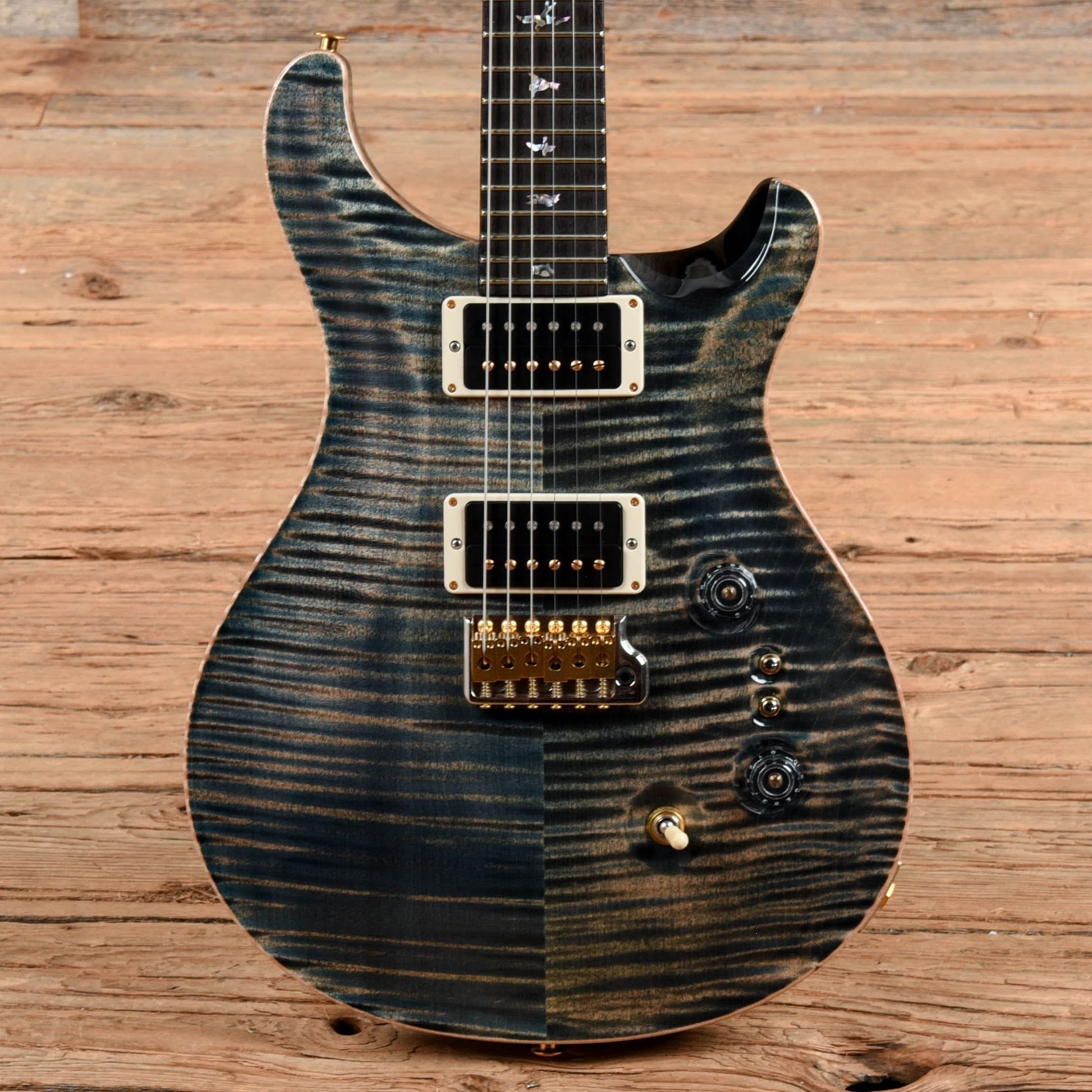 PRS 35th Anniversary Custom 24 10 Top Faded Whale Blue 2021 Electric Guitars / Solid Body