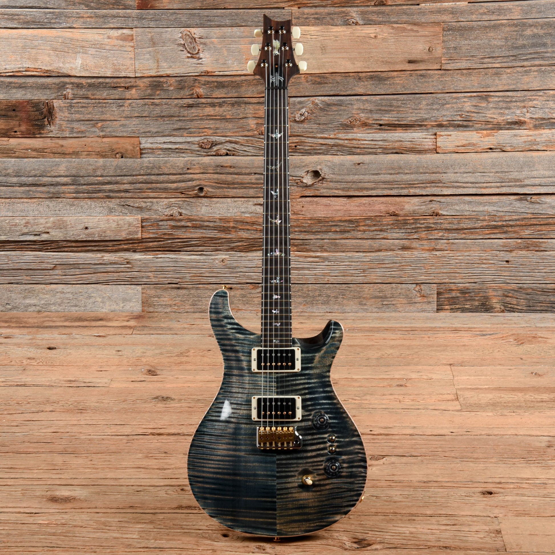 PRS 35th Anniversary Custom 24 10 Top Faded Whale Blue 2021 Electric Guitars / Solid Body