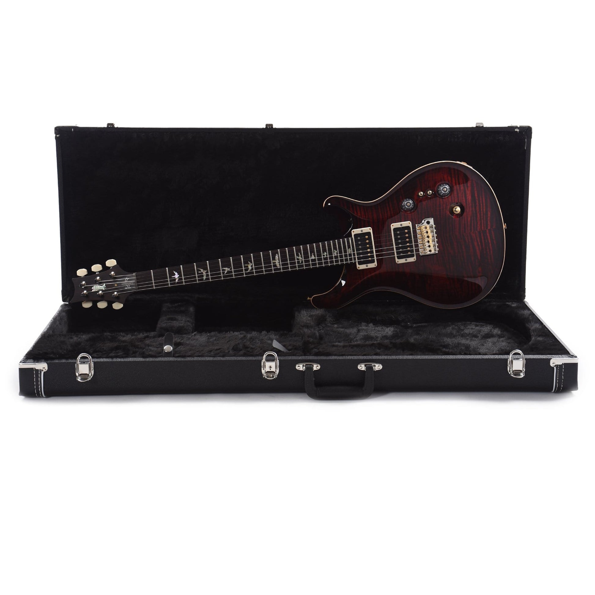 PRS 35th Anniversary Custom 24 10 Top Fire Red Burst Electric Guitars / Solid Body