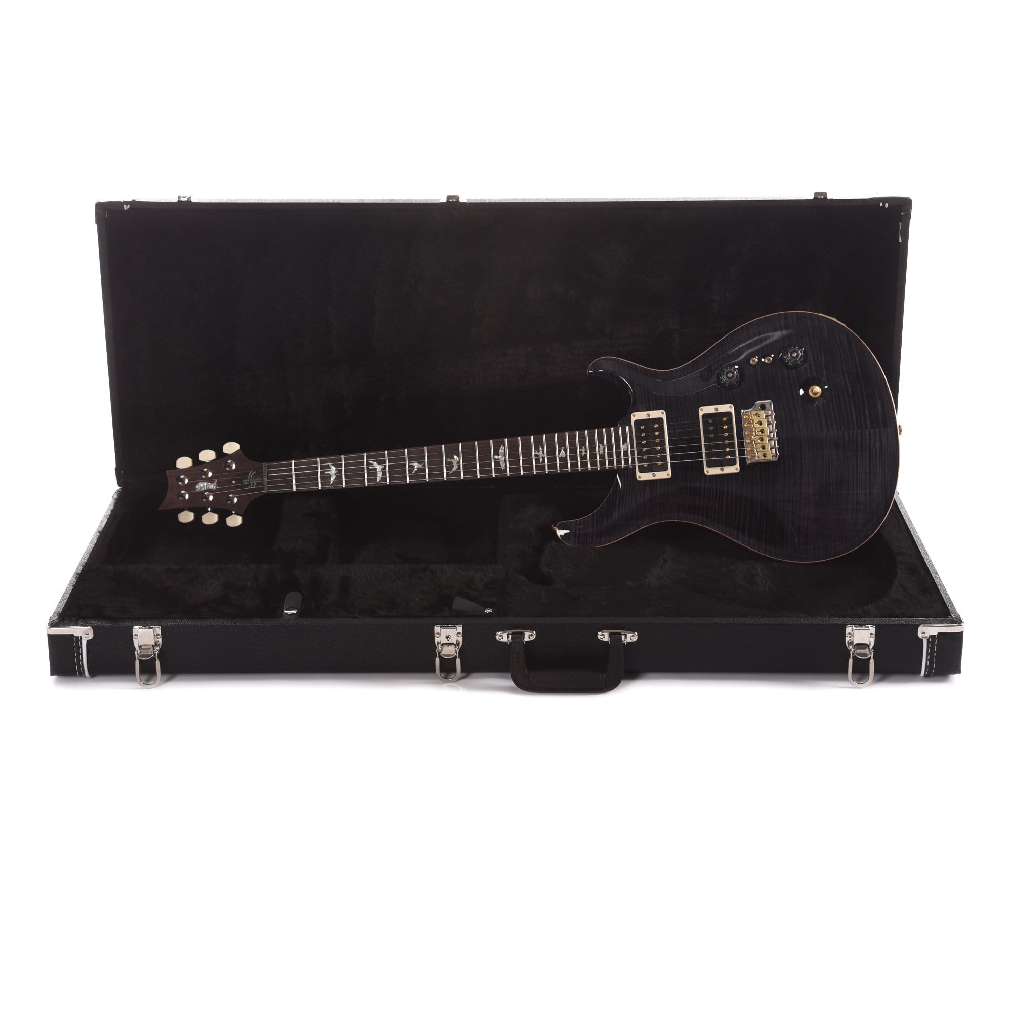 PRS 35th Anniversary Custom 24 10 Top Gray Black – Chicago Music