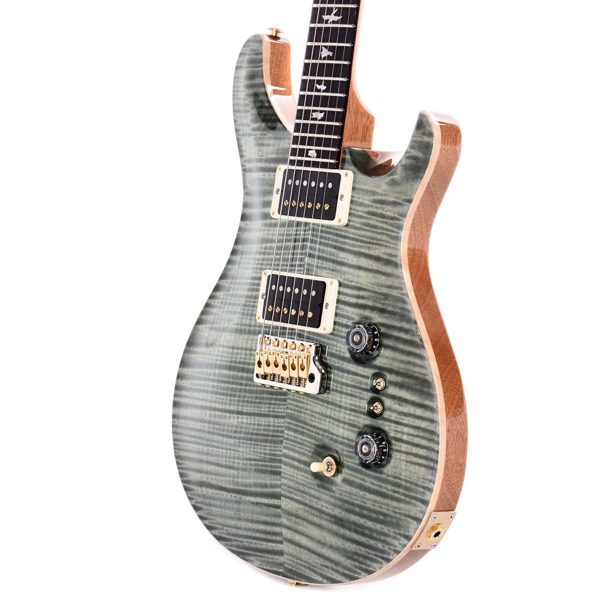 PRS 35th Anniversary Custom 24 10 Top Trampas Green Electric Guitars / Solid Body