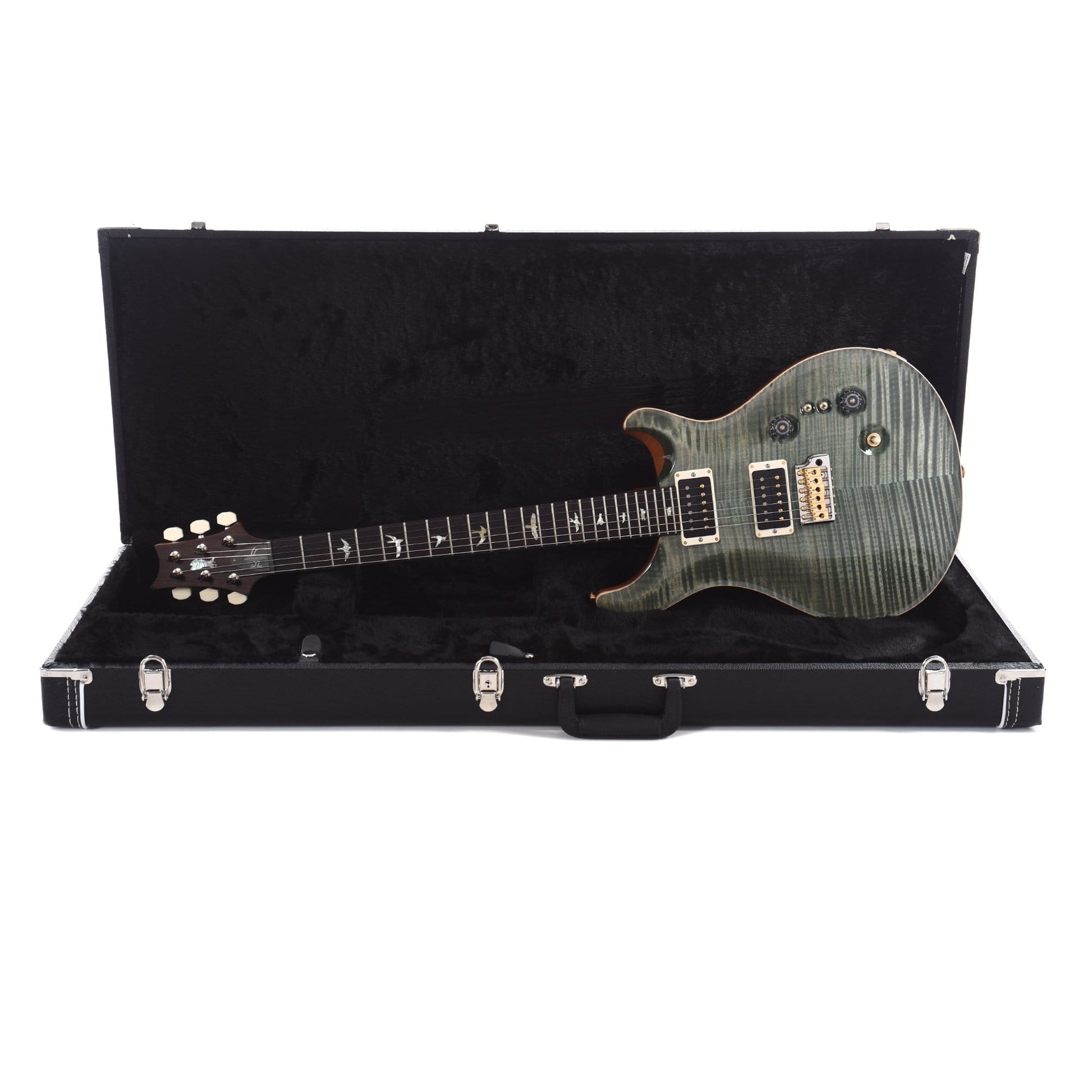 PRS 35th Anniversary Custom 24 10 Top Trampas Green Electric Guitars / Solid Body