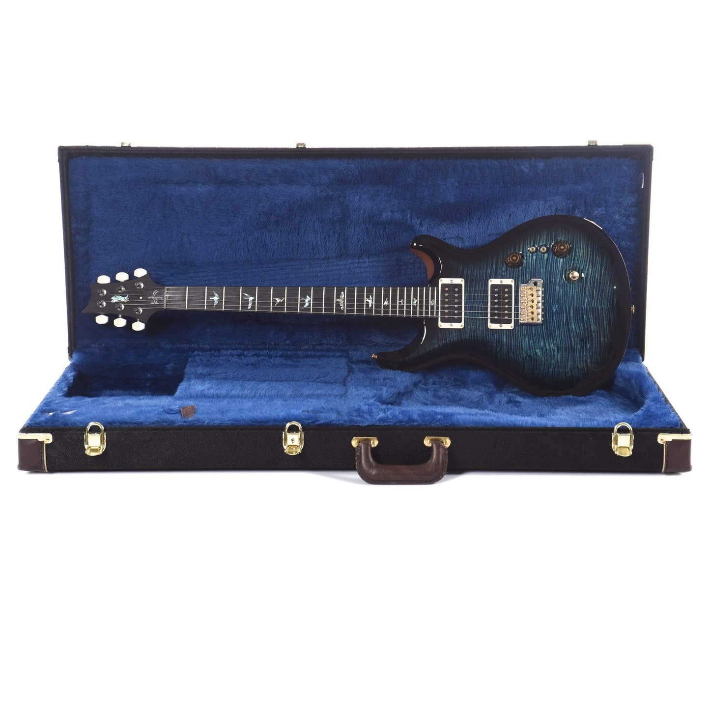 PRS 35th Anniversary Custom 24 Artist Package Whale Blue Wrap Burst Electric Guitars / Solid Body