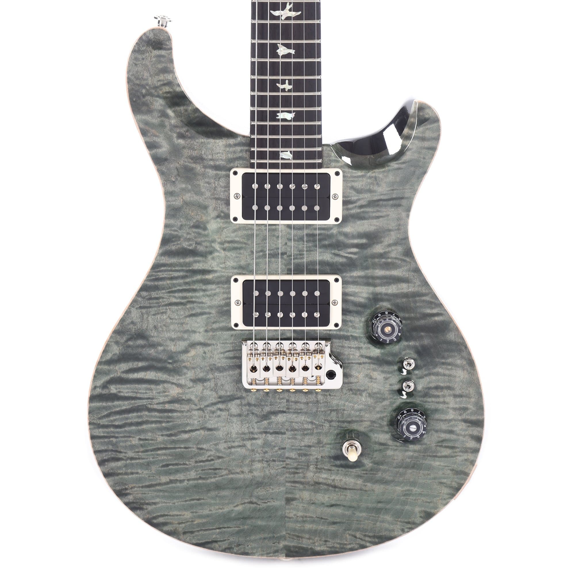 PRS 35th Anniversary Custom 24 Custom Color Trampas Green Pattern Thin Electric Guitars / Solid Body