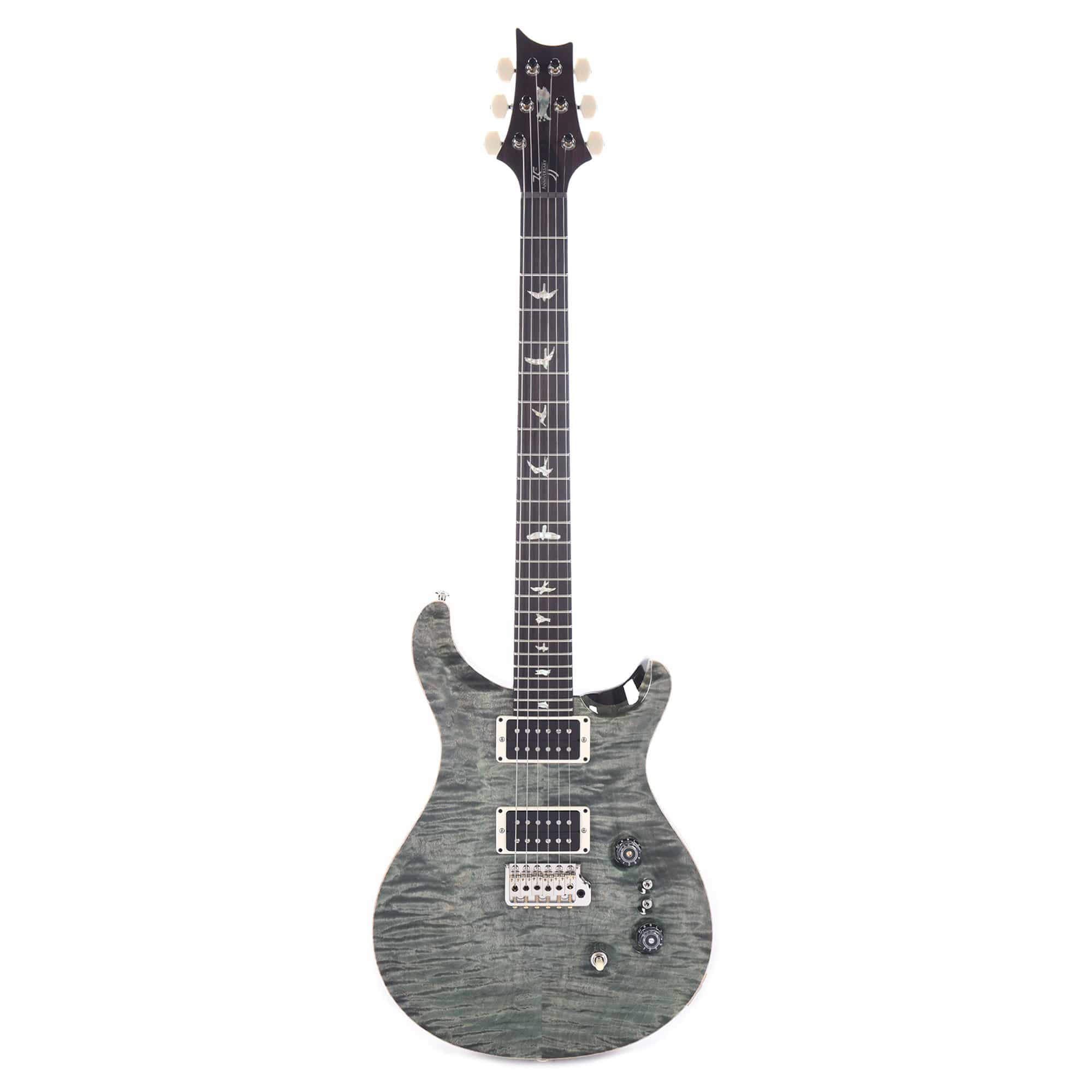 PRS 35th Anniversary Custom 24 Custom Color Trampas Green Pattern Thin Electric Guitars / Solid Body