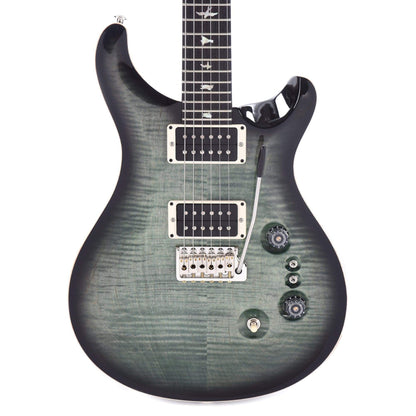 PRS 35th Anniversary Custom 24 Custom Color Trampas Green Smokeburst Pattern Thin Electric Guitars / Solid Body