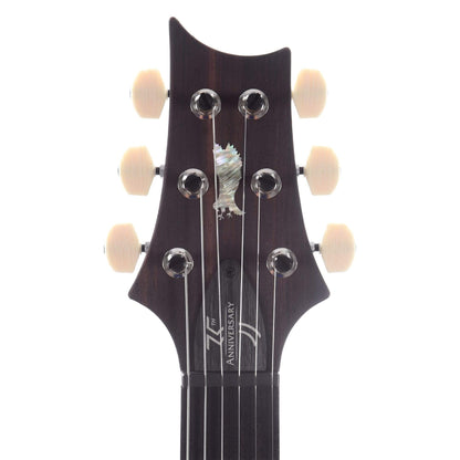 PRS 35th Anniversary Custom 24 Custom Color Trampas Green Smokeburst Pattern Thin Electric Guitars / Solid Body