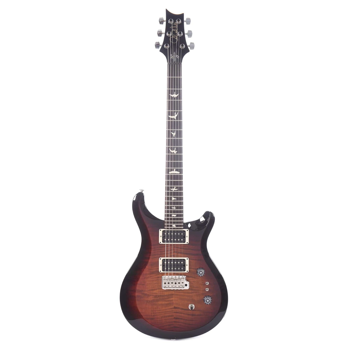 PRS 35th Anniversary S2 Custom 24 Custom Color Black Gold Wrap Burst Electric Guitars / Solid Body