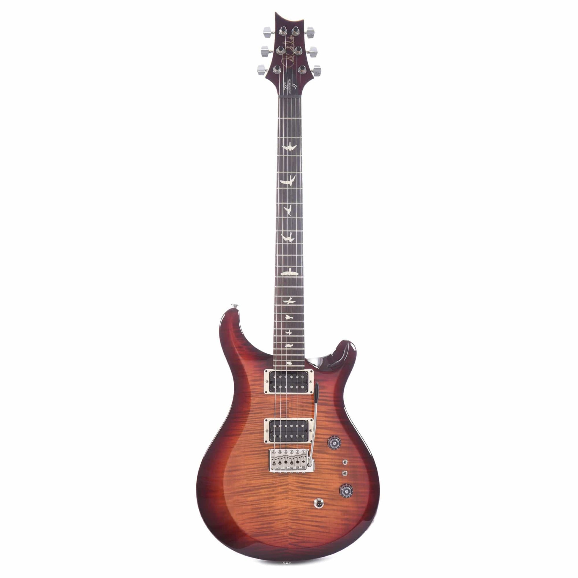 PRS 35th Anniversary S2 Custom 24 Dark Cherry Sunburst Electric Guitars / Solid Body