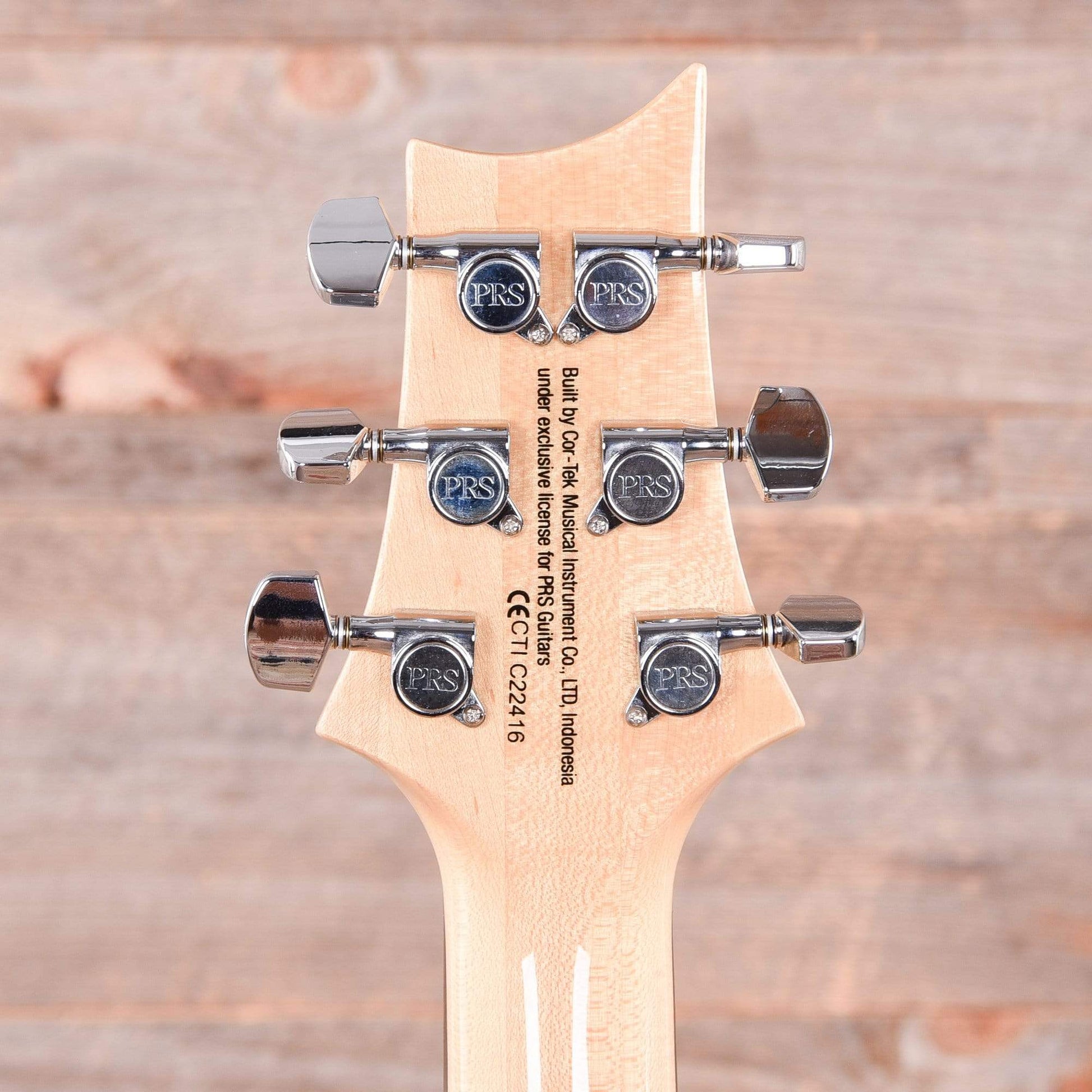 PRS 35th Anniversary SE Custom 24 Faded Blue Burst Electric Guitars / Solid Body