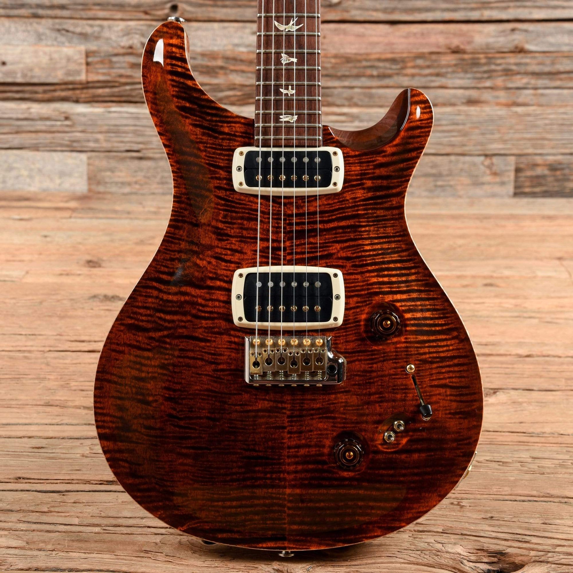 PRS 408 10 Top Orange Tiger 2013 Electric Guitars / Solid Body