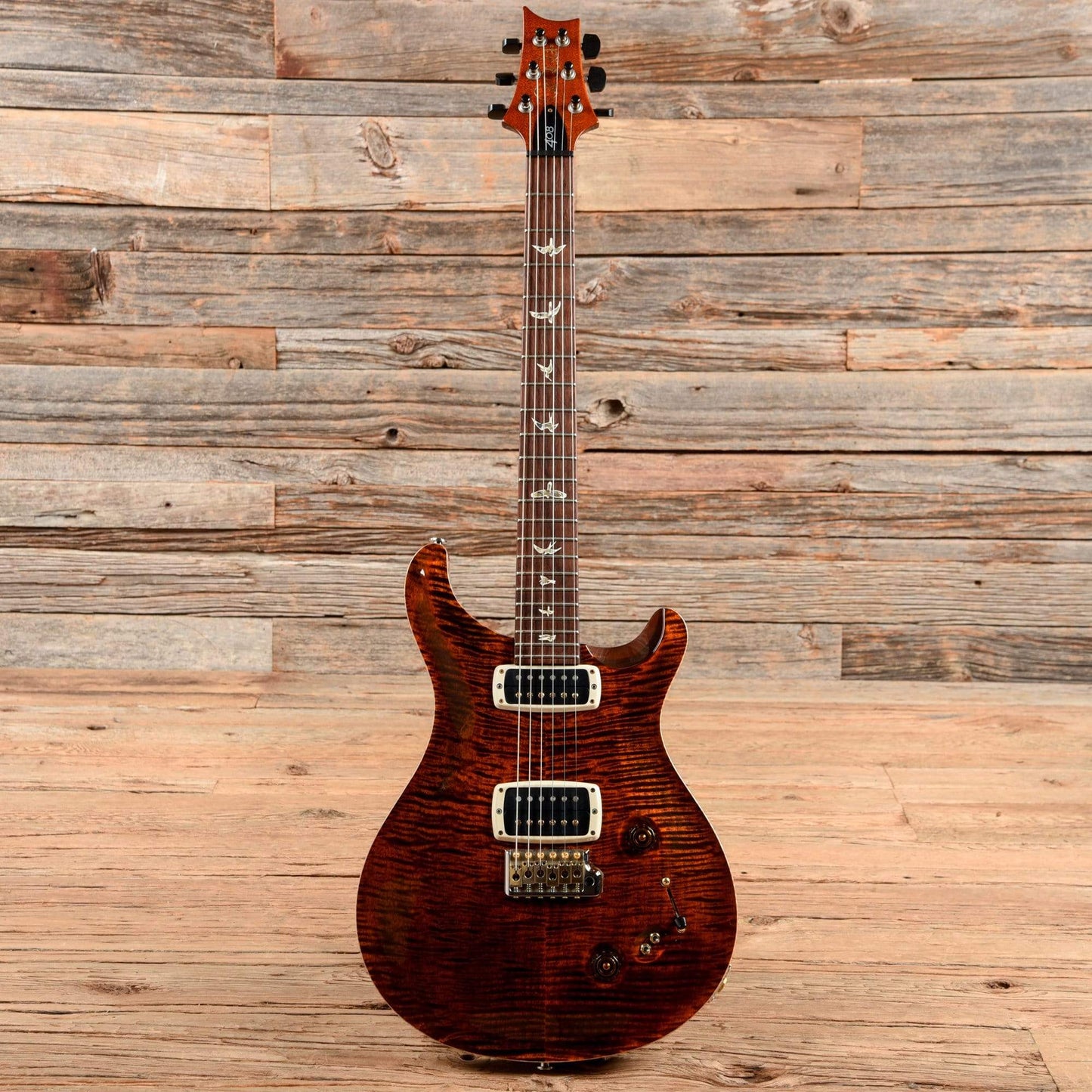 PRS 408 10 Top Orange Tiger 2013 Electric Guitars / Solid Body
