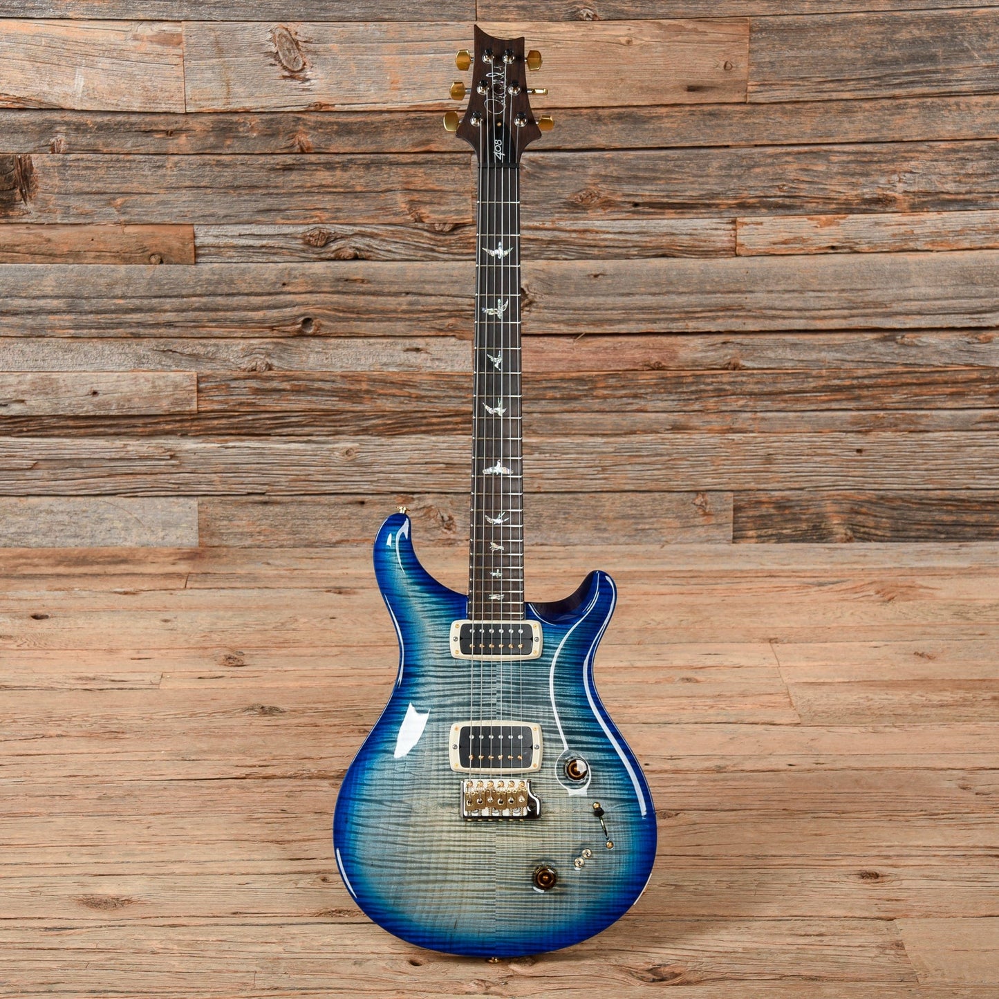 PRS 408 Artist Package Brazilian Rosewood Fretboard Blue Burst 2019 Electric Guitars / Solid Body