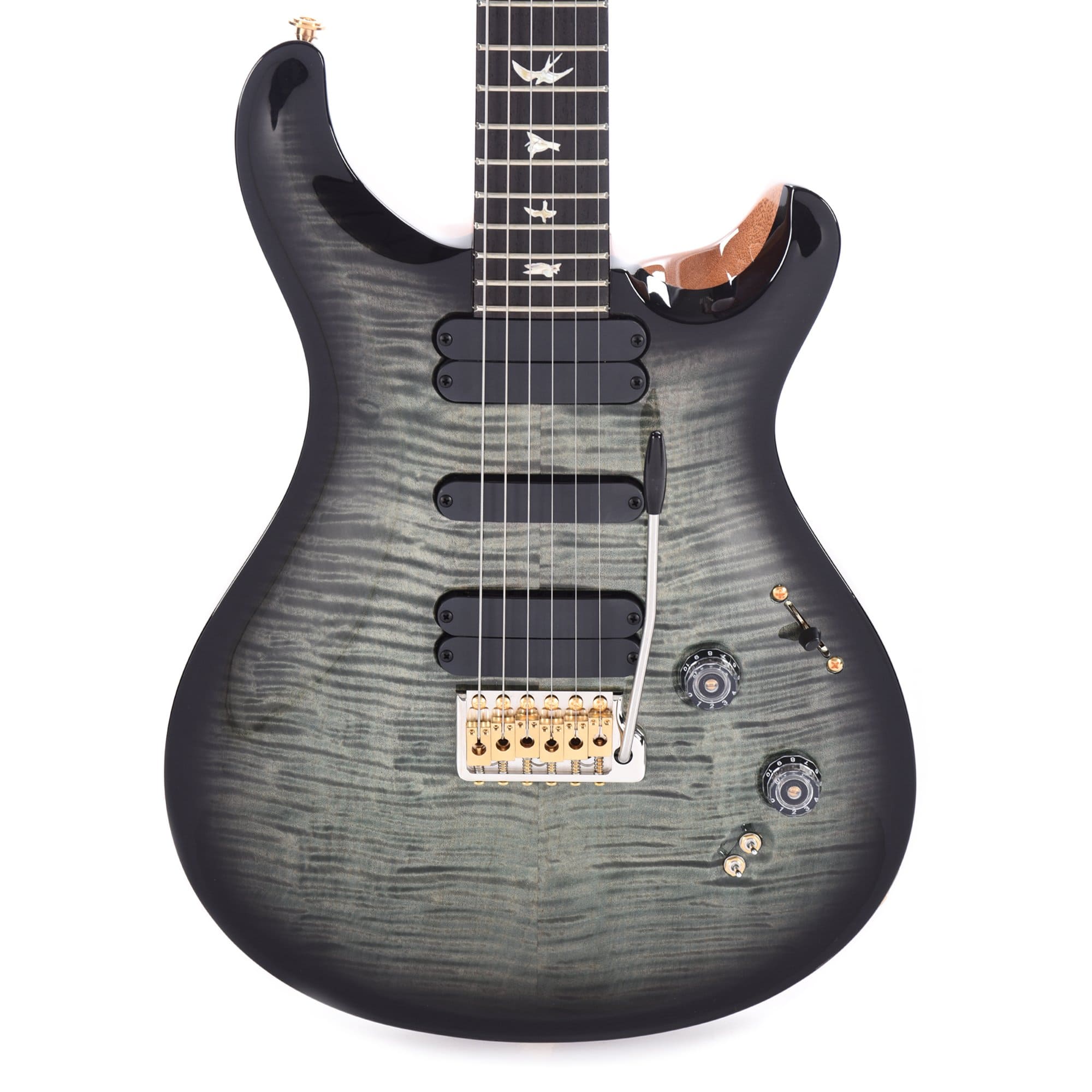 PRS 509 10-Top Custom Color Trampas Green Smokeburst Electric Guitars / Solid Body