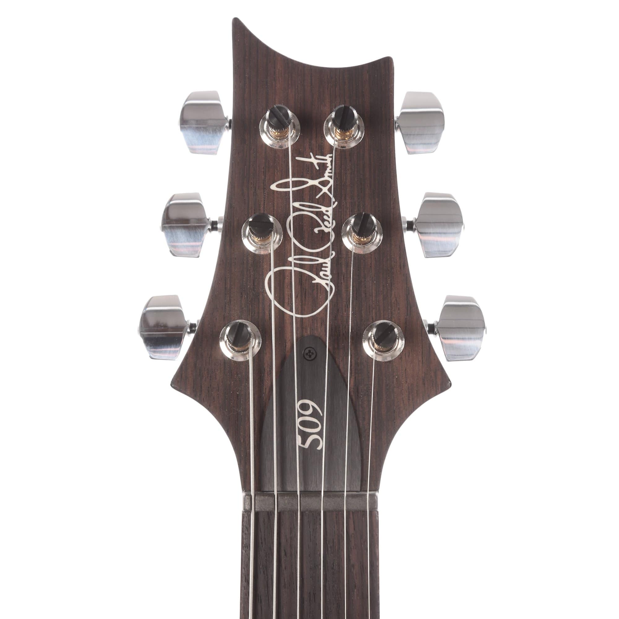 PRS 509 Custom Color Orange Tiger Smoked Burst Electric Guitars / Solid Body