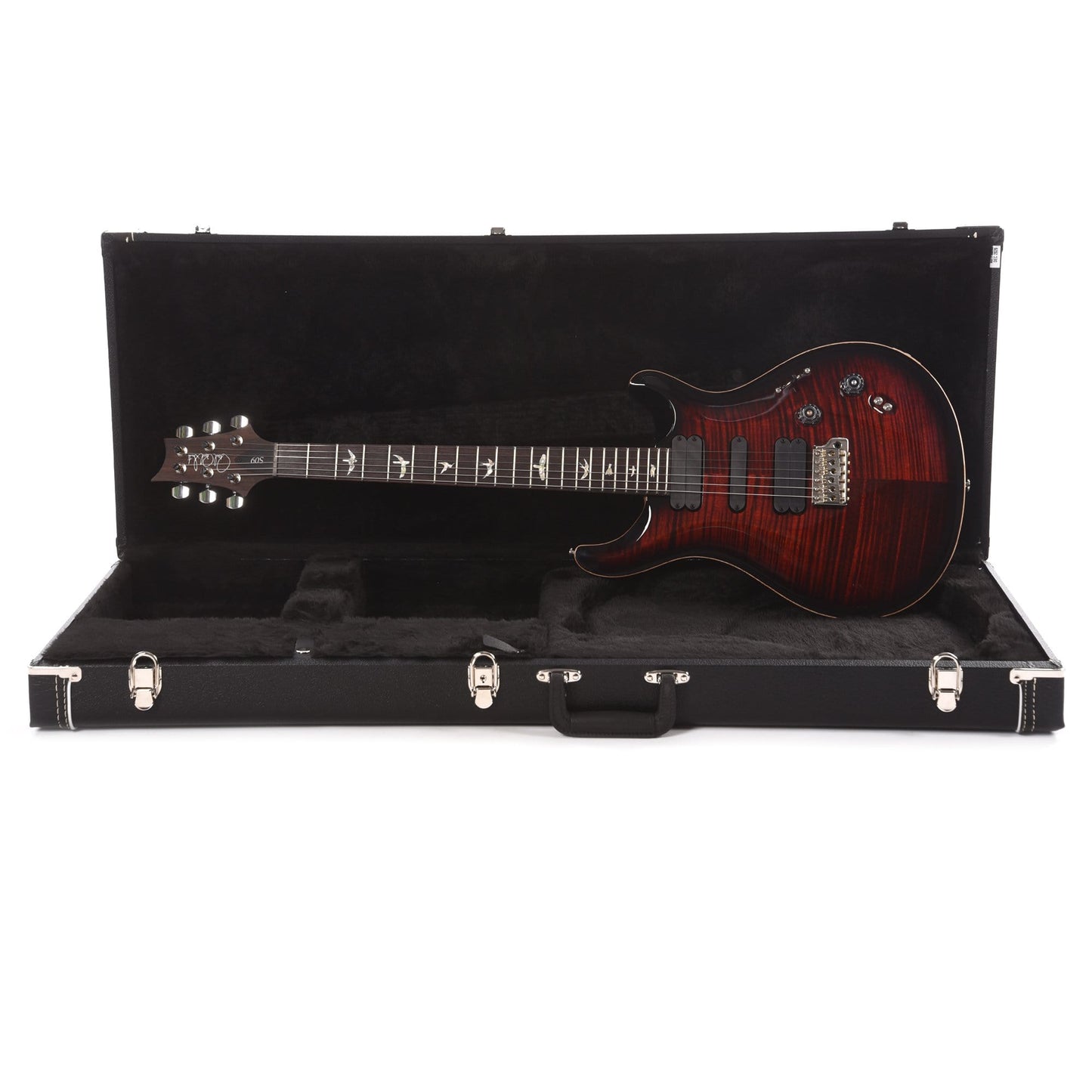 PRS 509 Custom Color Orange Tiger Smoked Burst Electric Guitars / Solid Body