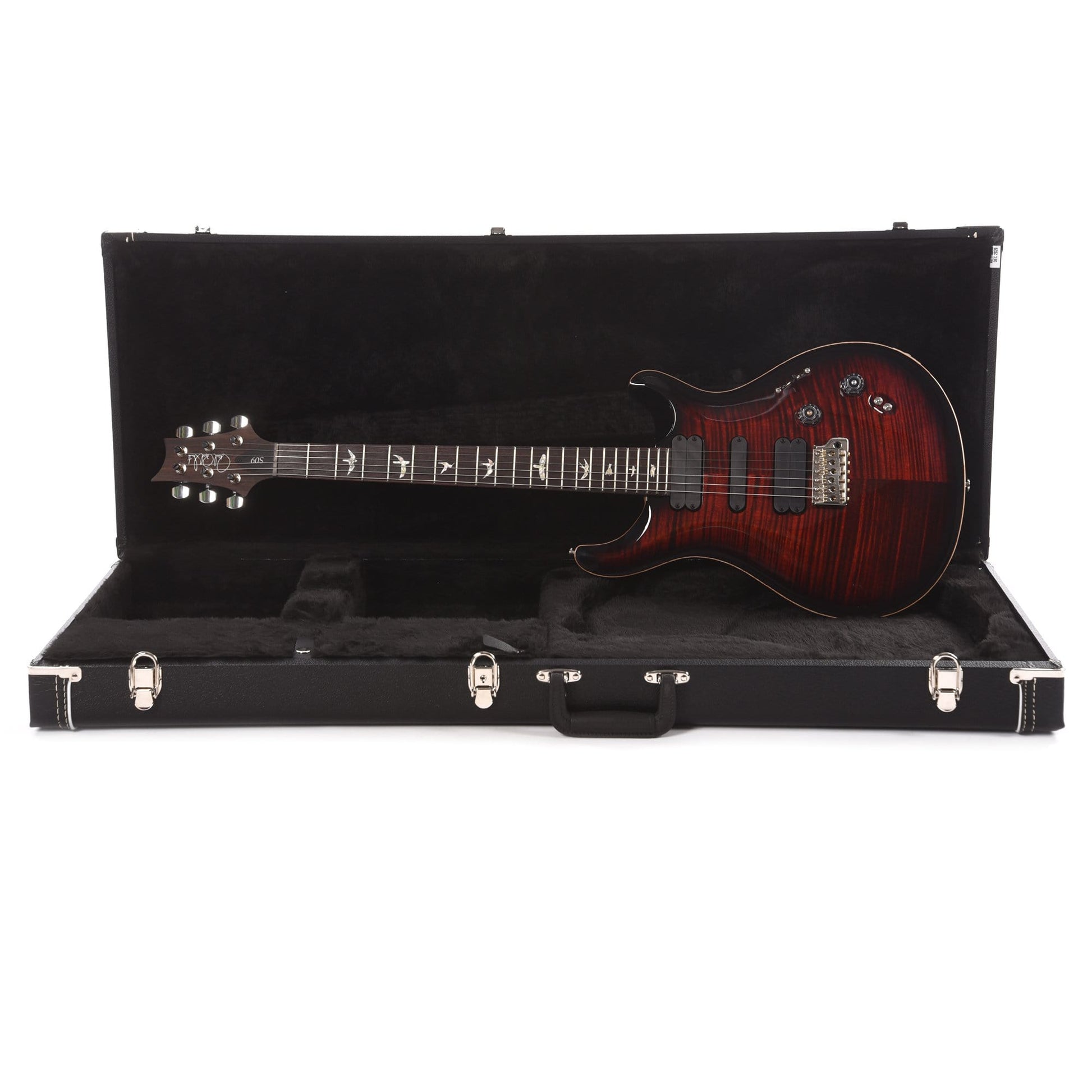 PRS 509 Custom Color Orange Tiger Smoked Burst Electric Guitars / Solid Body