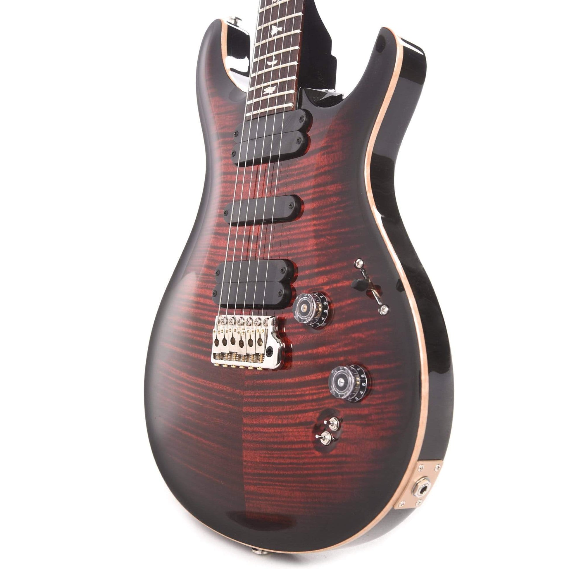 PRS 509 Custom Color Orange Tiger Smoked Burst Electric Guitars / Solid Body