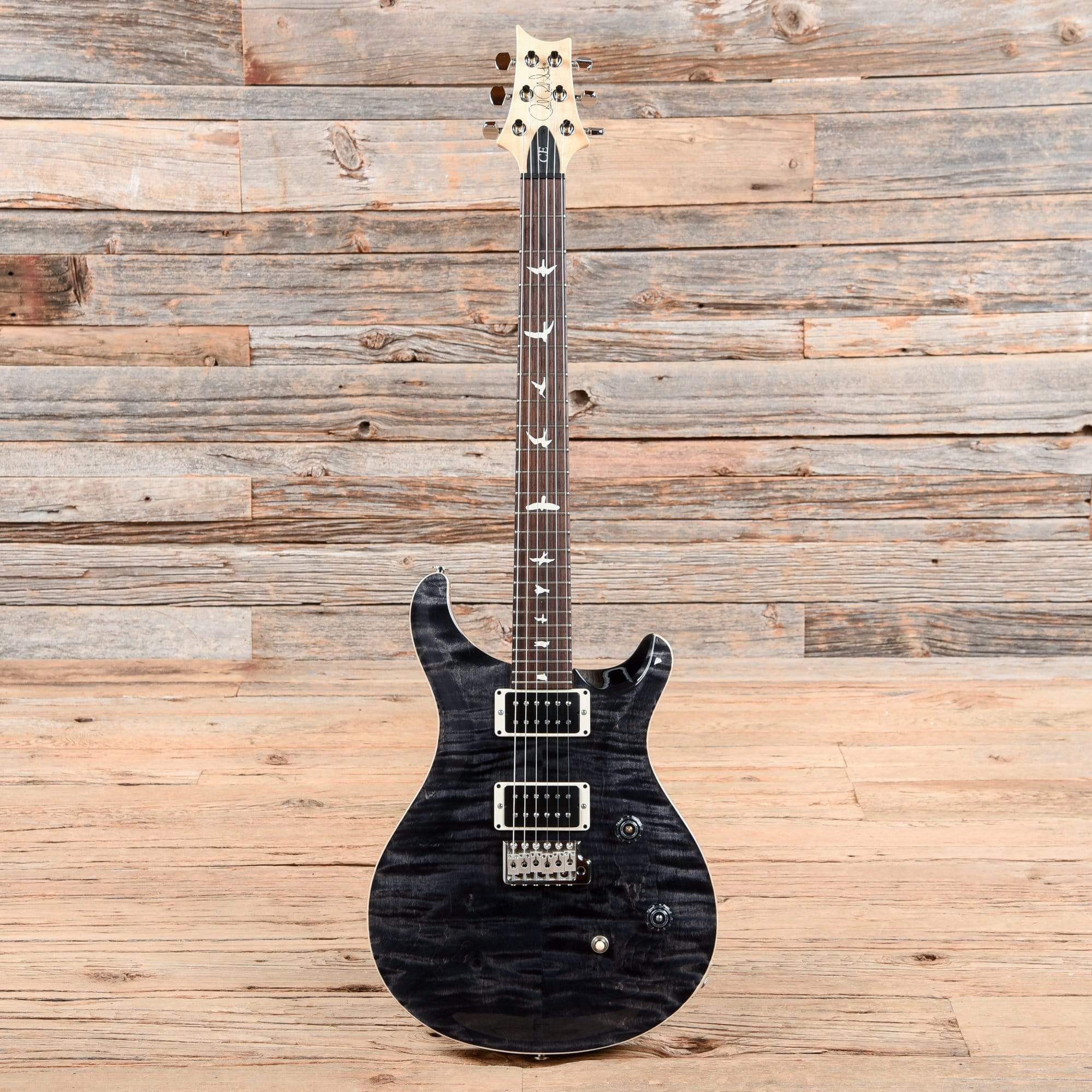 PRS CE 24 Grey Black Gloss 2019 Electric Guitars / Solid Body