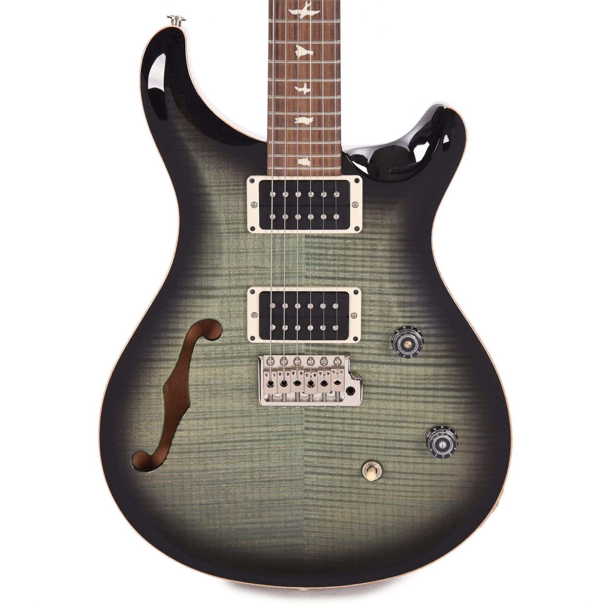 PRS CE 24 Semi-Hollow Custom Color Trampas Green Electric Guitars / Solid Body