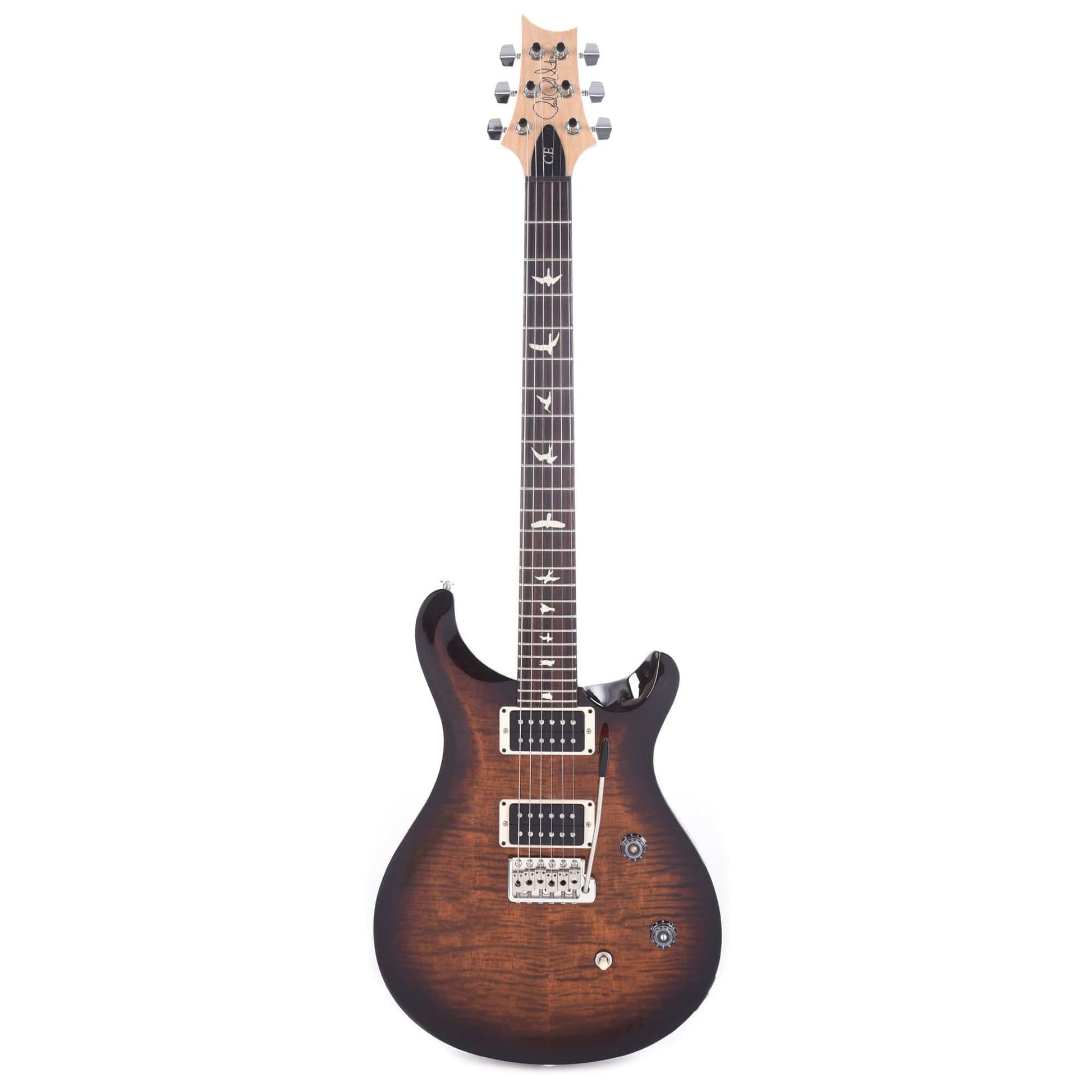 PRS CE24 Burnt Amber Smokeburst Electric Guitars / Solid Body