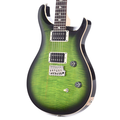 PRS CE24 Custom Color Green w/Black Burst Electric Guitars / Solid Body