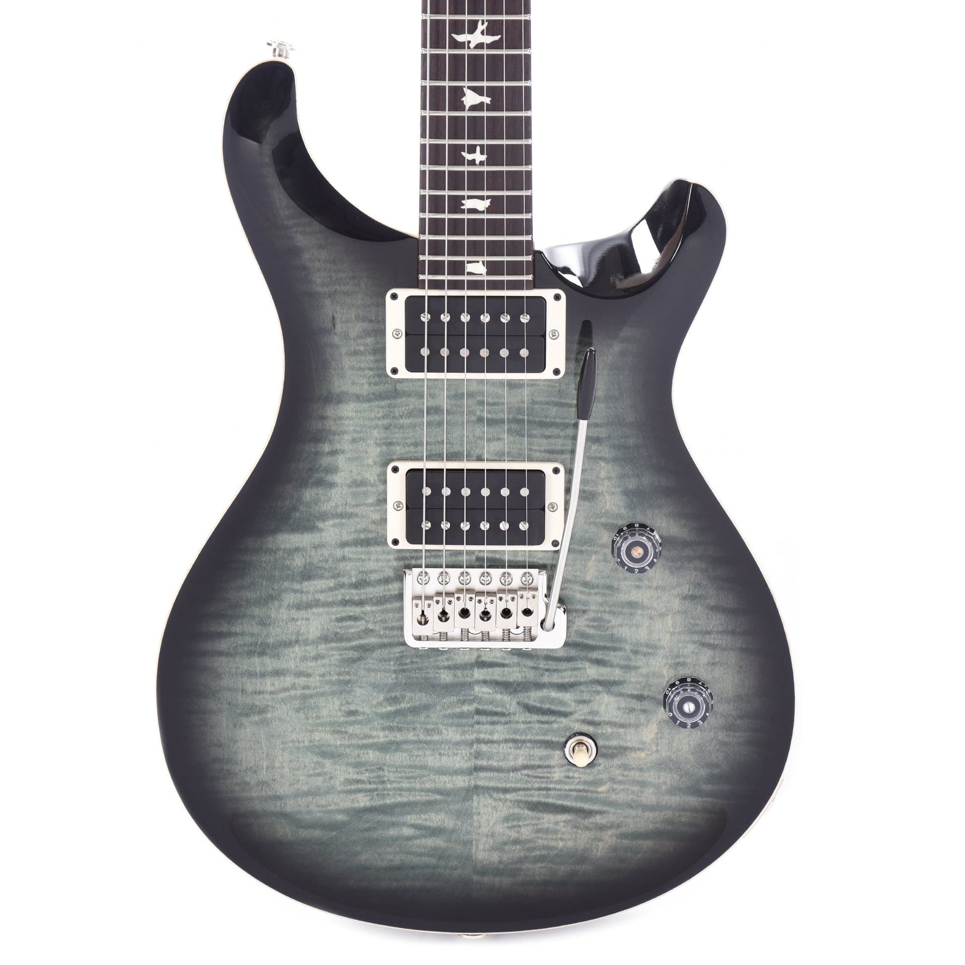 PRS CE24 Custom Color Trampas Green Smokeburst Electric Guitars / Solid Body