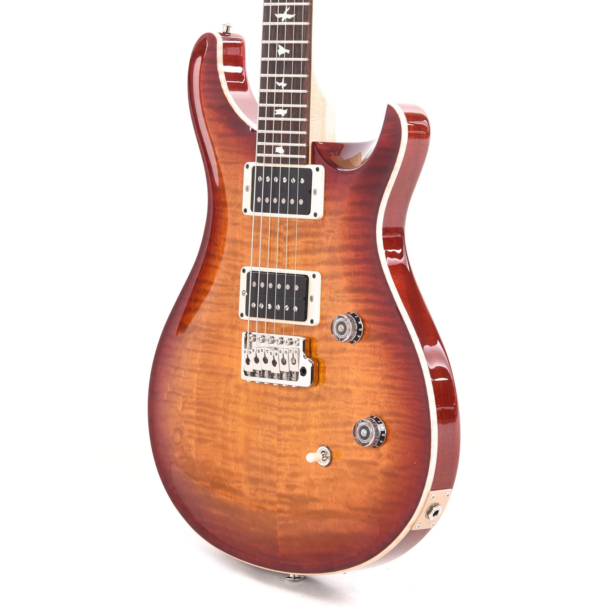 PRS CE24 Dark Cherry Sunburst Electric Guitars / Solid Body