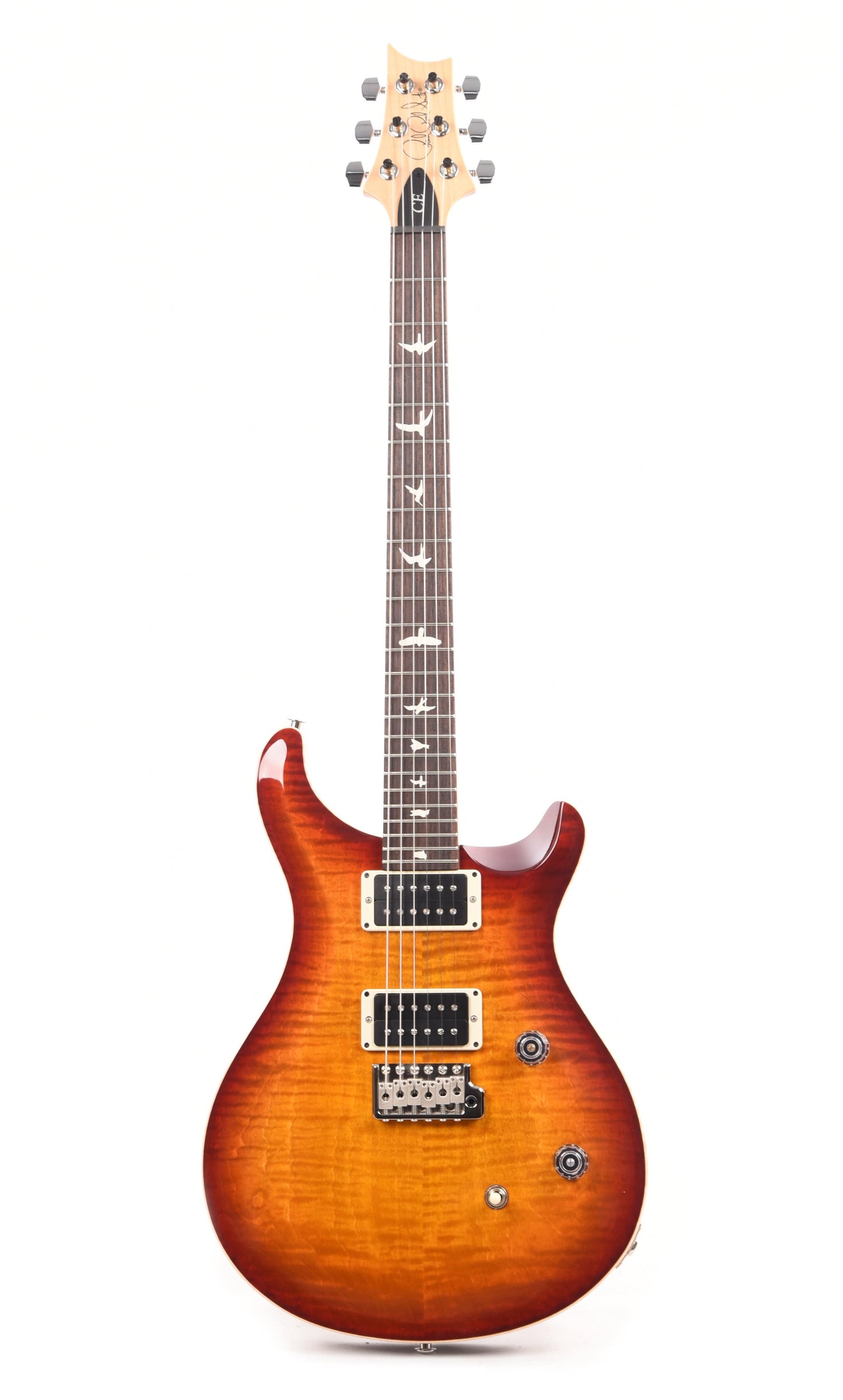 PRS CE24 Dark Cherry Sunburst Electric Guitars / Solid Body