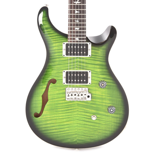 PRS CE24 Semi-Hollow Custom Color Eriza Verde Wrap Burst Electric Guitars / Solid Body