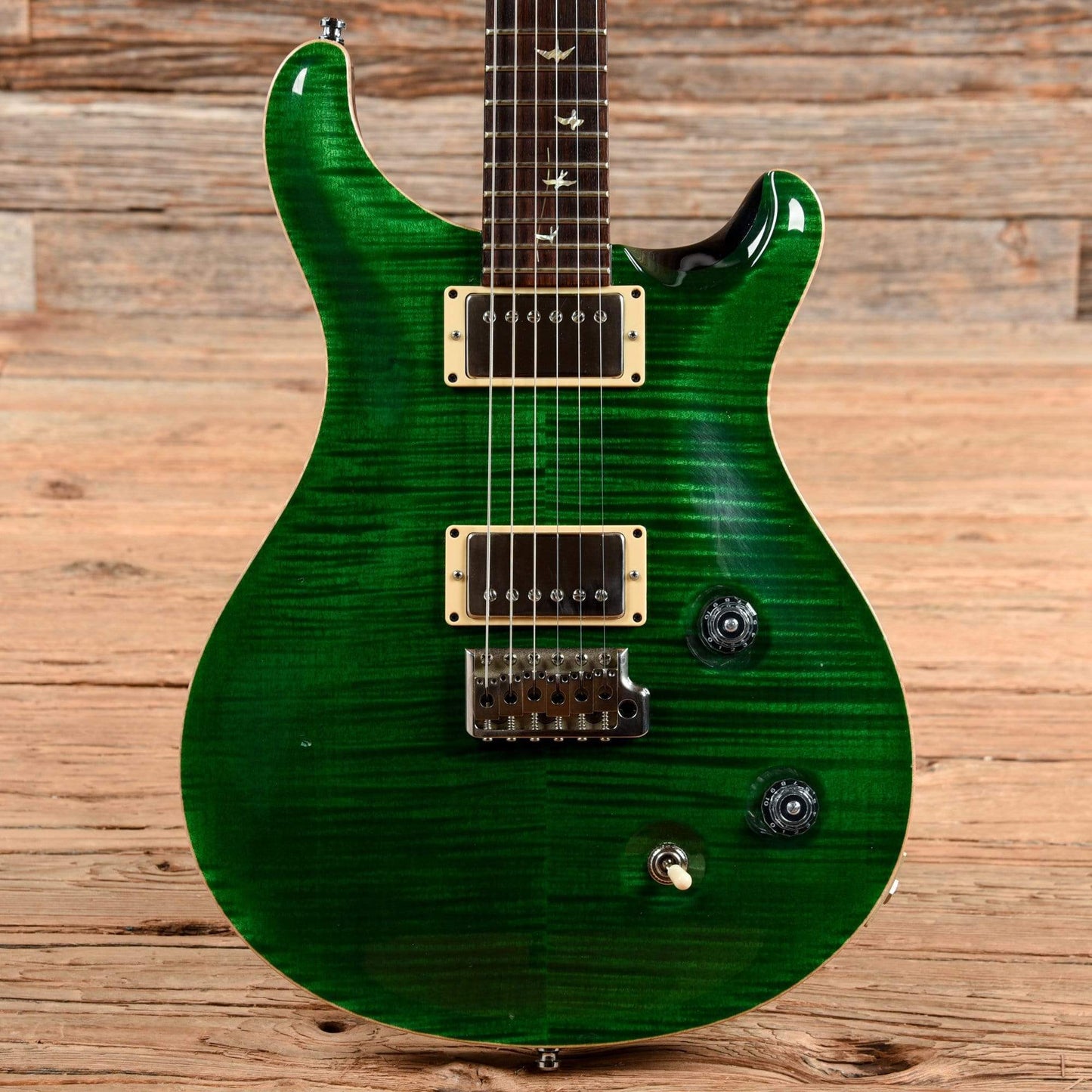 PRS Custom 22 10 Top Emerald Green 2005 Electric Guitars / Solid Body