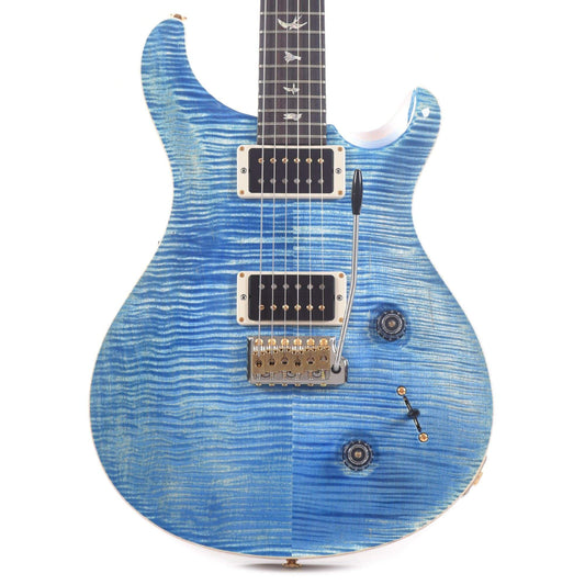PRS Custom 22 10 Top Faded Blue Jean Electric Guitars / Solid Body