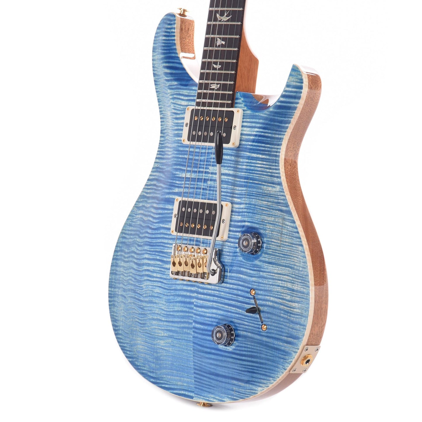 PRS Custom 22 10 Top Faded Blue Jean Electric Guitars / Solid Body